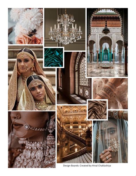 Indian Mood Board Fashion Inspiration