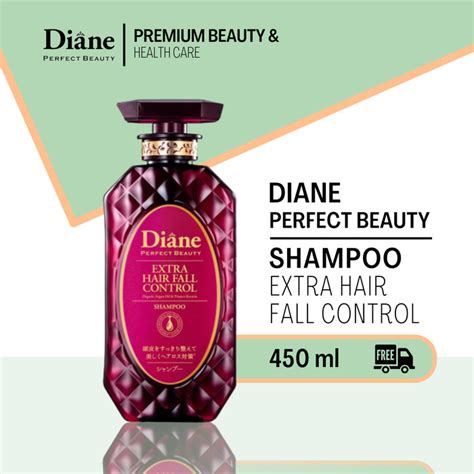 Jual Diane Extra Hair Fall Control Shampoo 450 ML Made In Japan Kab