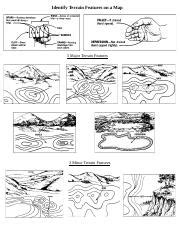 Identify Terrain Features on a map.docx - Identify Terrain Features on ...