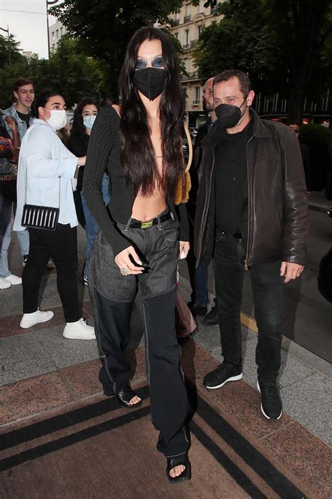 Bella Hadid Hot In Nude Cardigan Photos The Fappening