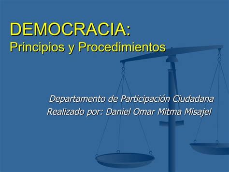 Taller Iii Democracia Power Pointppt Ppt