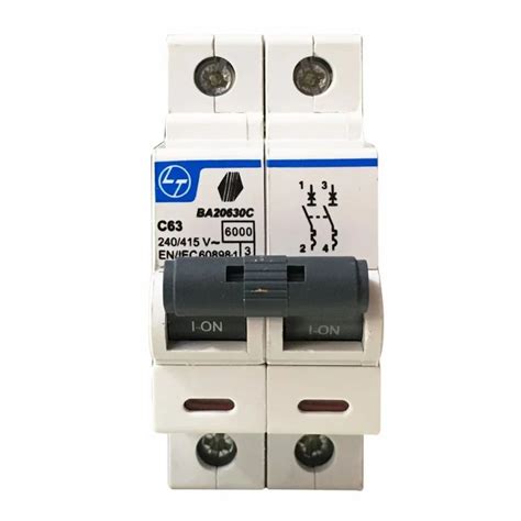 63A L T 2 Pole MCB At Rs 720 L T Miniature Circuit Breaker In Mumbai