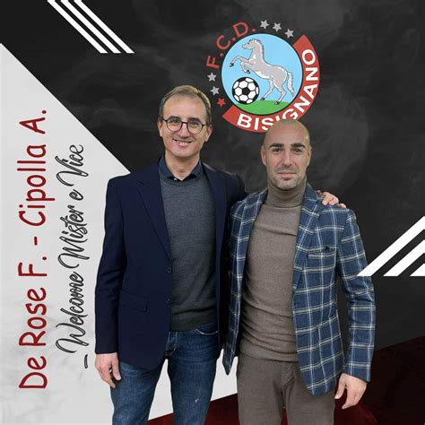 Ufficiale Bisignano De Rose Il Nuovo Tecnico Antonio Cipolla Il