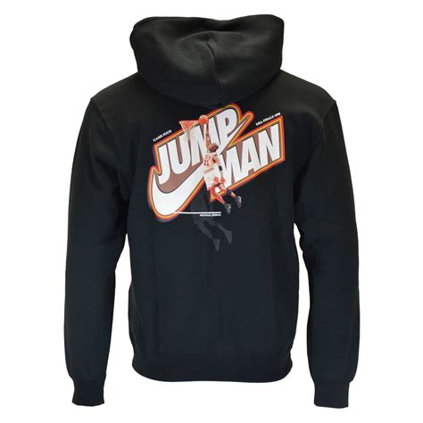 Bluza Z Kapturem Air Jordan Jumpman Czarna Dc Basketo Pl