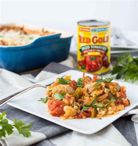 One Dish Italian Chicken And Rice Bake Rachel Cooks®