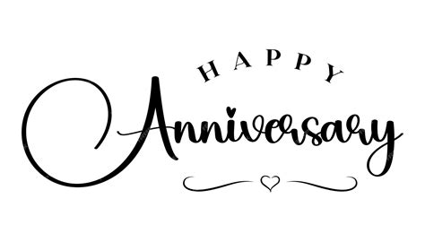 Premium Vector Happy Anniversary Hand Drawn Lettering Vector Illustration