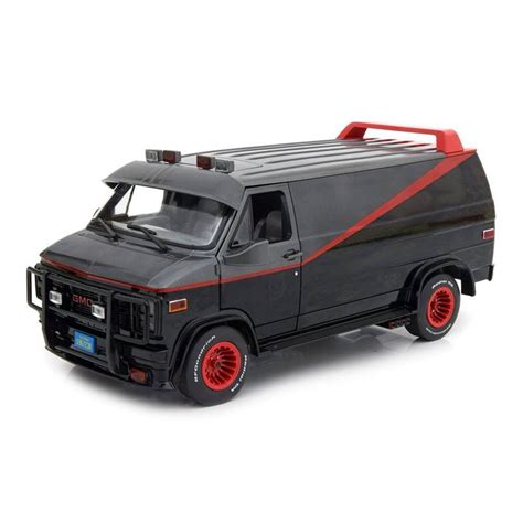 Miniatura Carro GMC Vandura The A Team 1983 1 18 Greenlight