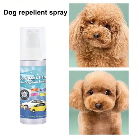 1 pièce Spray répulsif pour chien de 100 ml en bouteille empêche les