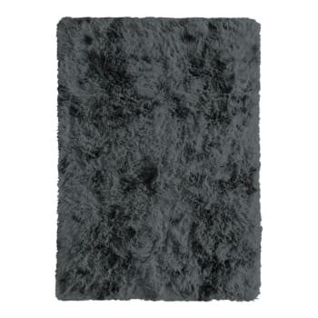 Alfombra De Pelo Largo Extrasuave Gris Claro 160x230 Neo Maisons Du Monde