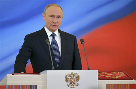 Putin Sworn In For Fourth Term As Russian President The Times Of Israel