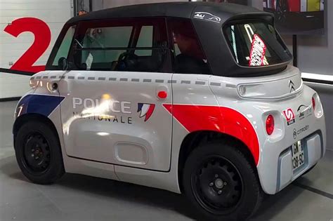 Citroën Ami Bientôt une version aux couleurs de la Police