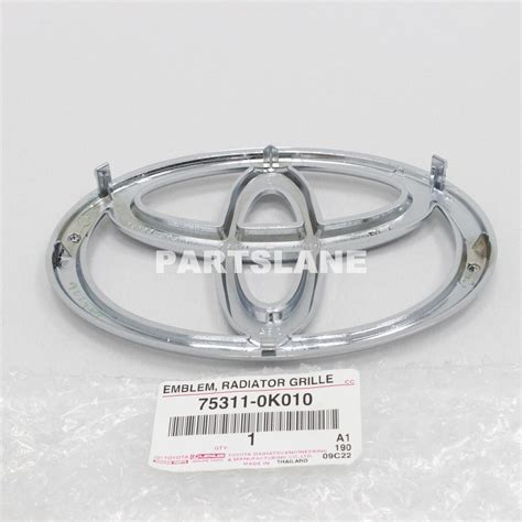 K Toyota Oem Genuine Emblem Radiator Grille Or Front Panel