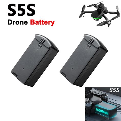 LSRC Mini Bater A De Dron S5S Original Pieza De Repuesto 3 7 V 1600mAh