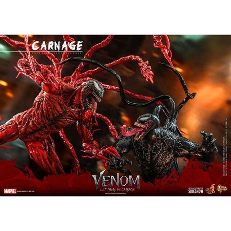 Hot Toys Carnage Deluxe Version Venom Let There Be Carnage Movie Masterpiece Figurine