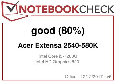 Acer Extensa I U Fhd Laptop Review Notebookcheck Net Reviews