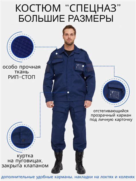Форма охранника, костюм охранника СПЕЦНАЗ - купить с доставкой по ...