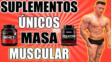 Los 2 Únicos Suplementos Para Ganar Masa Muscular SuplementaciÓn Youtube