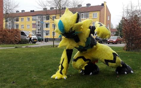 Zeraora Cosplay Fursuit By On