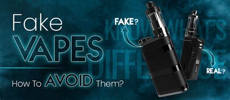 Spotting Fake Vapes: Your Guide to Avoiding Counterfeits