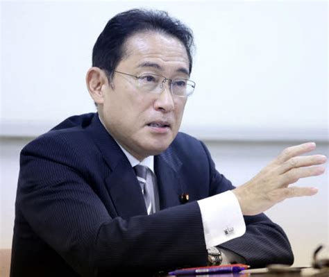 岸田氏、地方発信に力 11社記者に自ら持ち掛け質疑応答【写真】 中国新聞デジタル