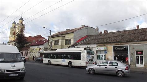 Cluj Napoca Str Paris Bul 21 Decembrie 1989 Trolleybus No 150