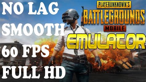 How To FIX PUBG Mobile Emulator Lag 60FPS YouTube