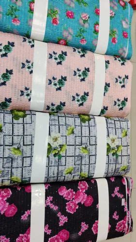 Cotton Maslin Digital Printed Fabrics Multicolour At Rs Meter In Surat