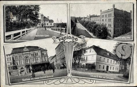 Ansichtskarte Postkarte Nysa Neisse Schlesien Kaserne Stadthaus