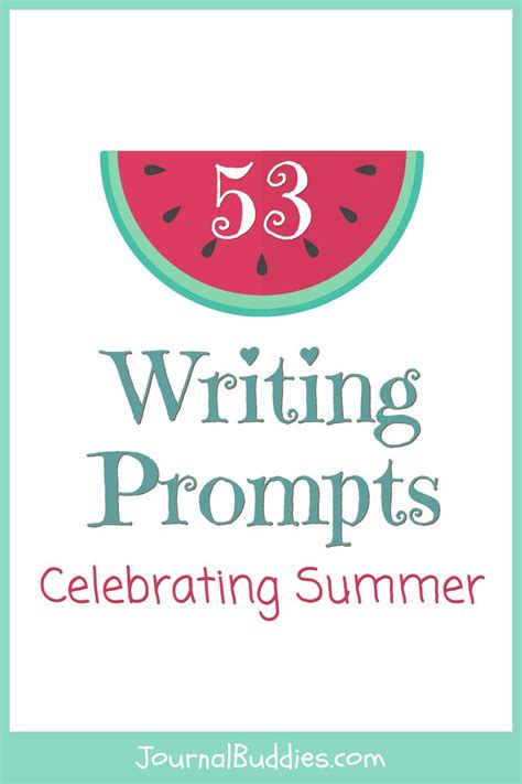 Fun Summer Writing Prompts