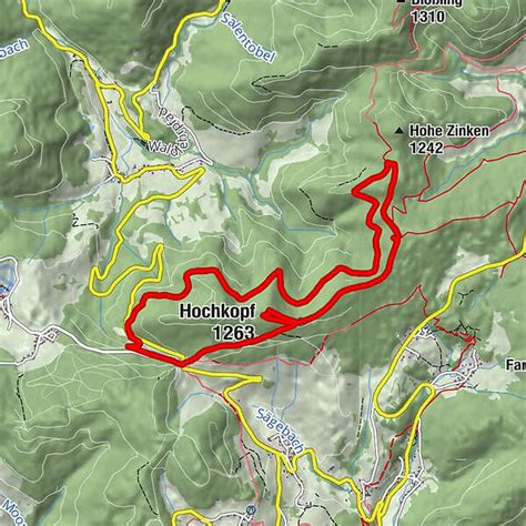 Bernau Im Schwarzwald Ledertschobenstein Hochkopf Todtnau