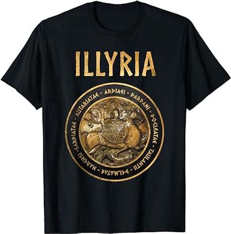 Ancient Illyria Illyrian Tribes Ancient Warrior Symbol T-Shirt - Walmart.com