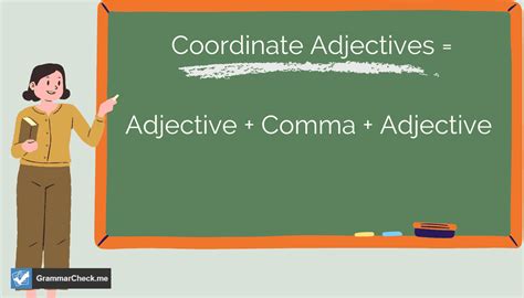 coordinate adjectives definition  explained