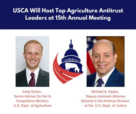 Usca Will Host Top Agriculture Antitrust Leaders At 15th Annual Meeting Us Cattlemen S Association