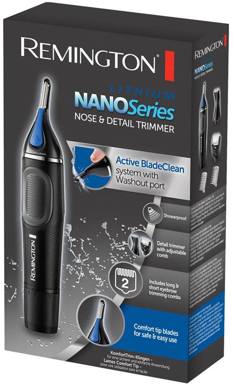 Remington Nano Series Lithium Nose Ear Trimmer Ne Bellaffair