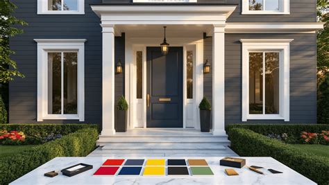 The Ultimate Guide To Front Door Colors For Gray Houses Transforming