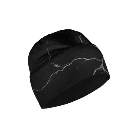 Sportowa Czapka Odblaskowa Do Biegania Cep Reflective Unisex Czarna