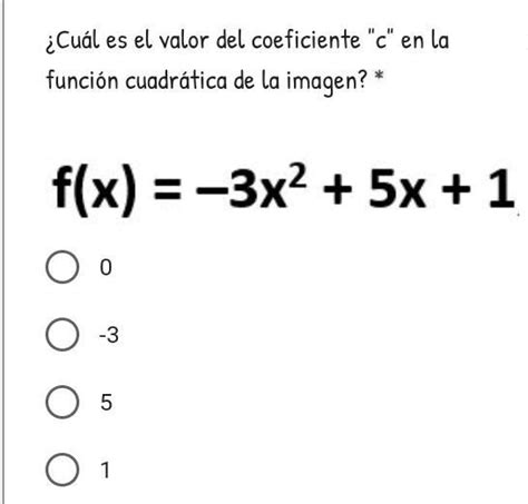 Solved Ayudaaaaaaaaaa Por Favor Icu L Es El Valor Del Coeficiente C En