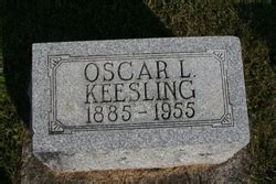 Oscar Leroy Keesling 1885 1955 Mémorial Find a Grave