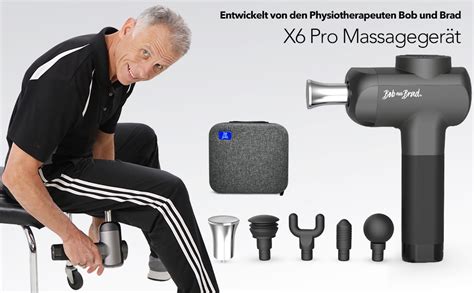 Massagepistole Bob And Brad X6 Pro Massage Gun Deep Tissue