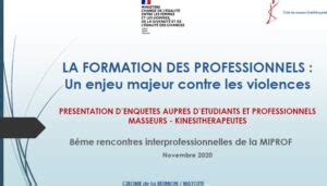 Etude Miprof Formation MK VIF URPS MK OI