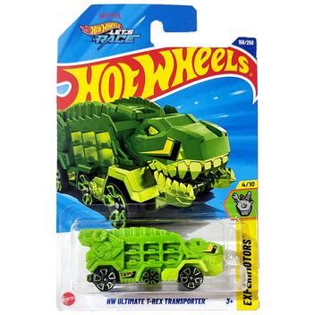 Hot Wheels Básico Mattel Netflix Let s Race Experimotors HW Ultimate T Rex Transporter Lote G