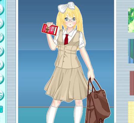 Anime School Girl Dress Up Game - Play Online on Flash Museum 🕹️