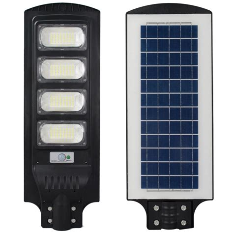 LED Solární pouliční lampa se senzorem STREET LED 15W 3 2V IP65 DO