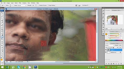 How To Use Blur Tool Sharpen Tool And Smudge Tools In Photoshop Photo Kaise Blur Sharpen Kare