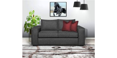 Carmen 2.5 Seater Couch, Charcoal - Bradlows