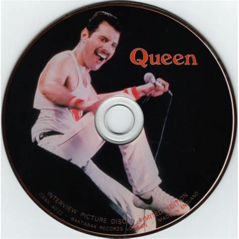 Queen Interview Picture Disc Limited Edition By Queen CD With