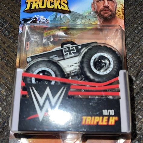 Official Hot Wheels Monster Trucks WWE Wrestling Depop