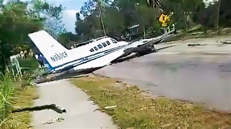 craziest airplane fails close calls youtube