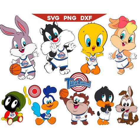 Baby Space Jam 2 Svg Tune Squad Svg Looney Tunes Space Jam Inspire