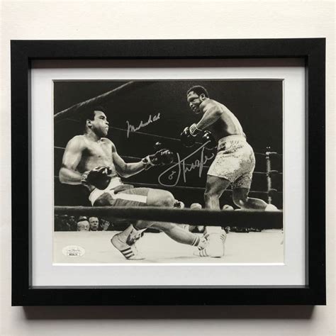 Boksen Hand Signed Muhammad Ali And Joe Frazier 1971 Catawiki